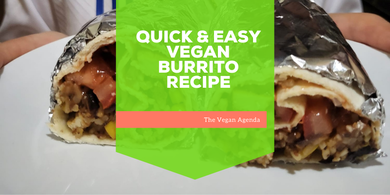 Quick & Easy Vegan Burrito Recipe