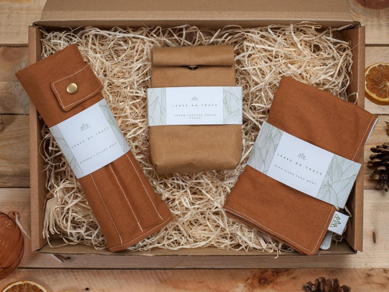 Eco-friendly on-the-go gift set