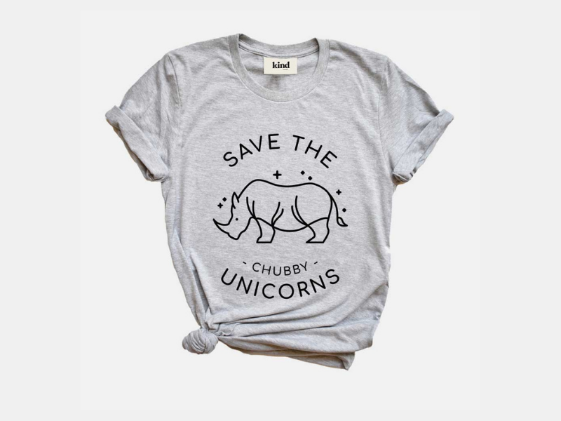 Save The Chubby Unicorns Corner - Organic Cotton T-Shirt